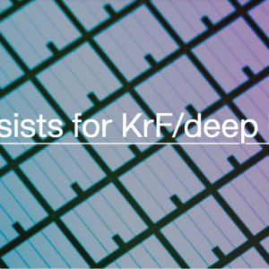 UV™ photoresists for KrF/deep UV lithography